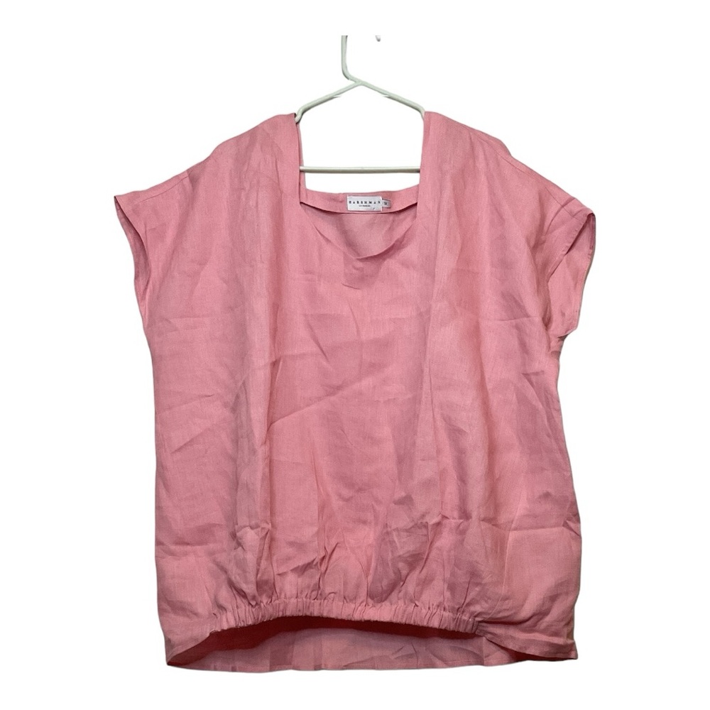 Women’s NWOT Harshman Arpe‎ 100% linen blouse, size 1X